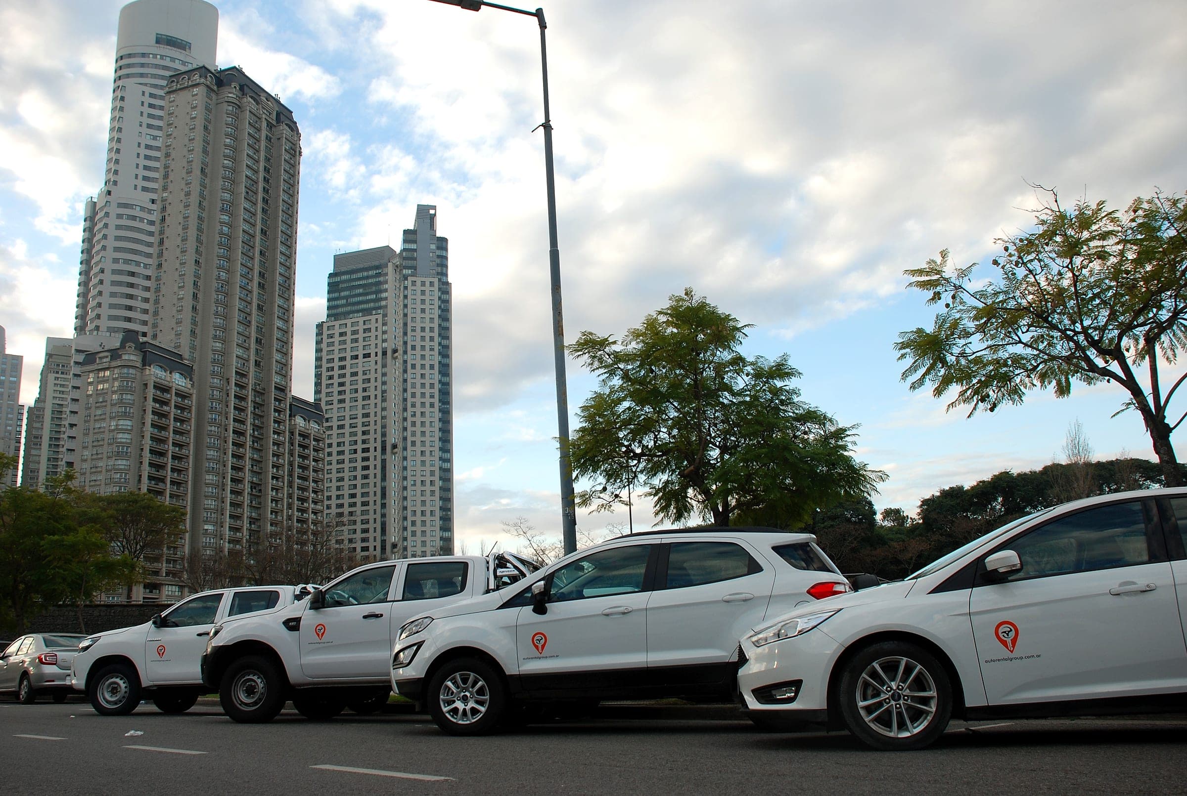 Flota de vehículos Autorentalgroup en Buenos Aires